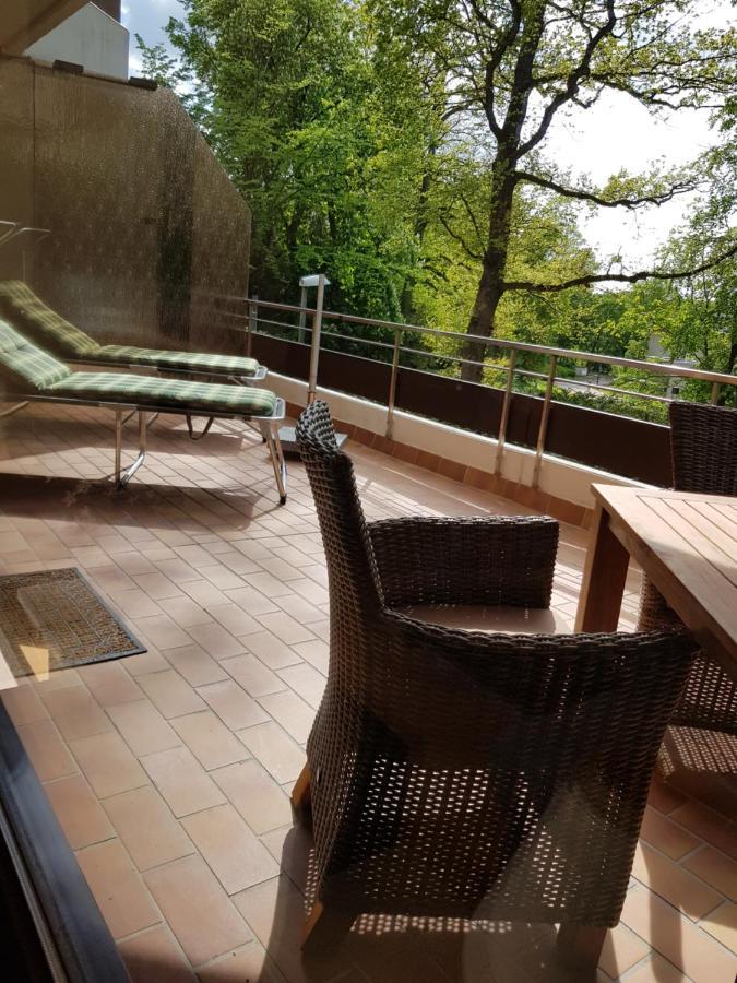 Appartementresidenz Am Kurpark バート・ザルツフレン エクステリア 写真
